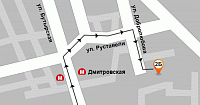 Схема проезда в АрендаАвто-бгл